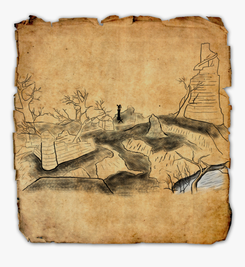 Glenumbra Ce Treasure Map - Clockwork City Eso Treasure Map, HD Png Download, Free Download