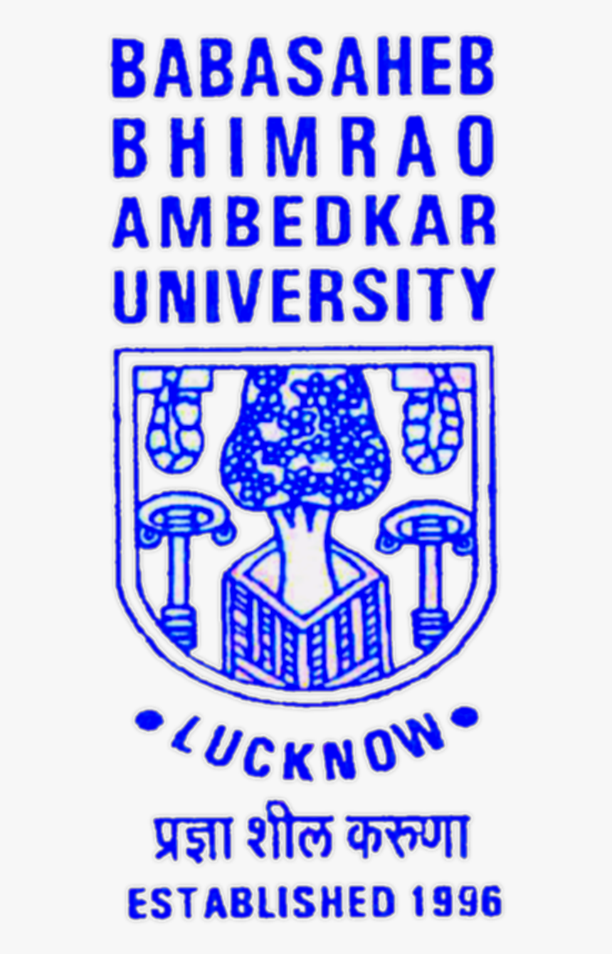 Logo Of Babasaheb Ambedkar University , Png Download - Babasaheb Bhimrao Ambedkar University Logo, Transparent Png, Free Download