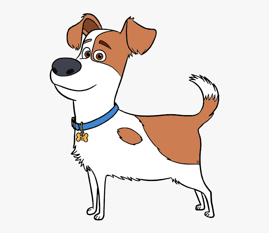 Featuring Quality Png Images Of Gidget, Chloe, Max, - Max Secret Life Of Pets Cartoon, Transparent Png, Free Download