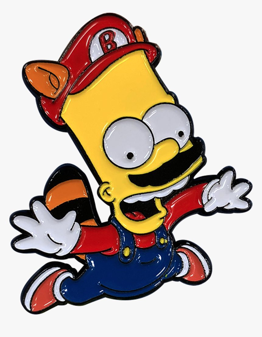 Transparent Mario Jumping Png - Super Bart, Png Download, Free Download