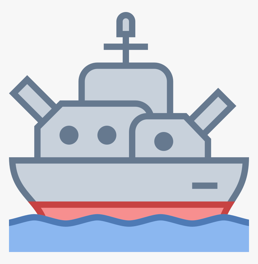 Navy Clipart Battleship - Battleship Clipart Png, Transparent Png, Free Download