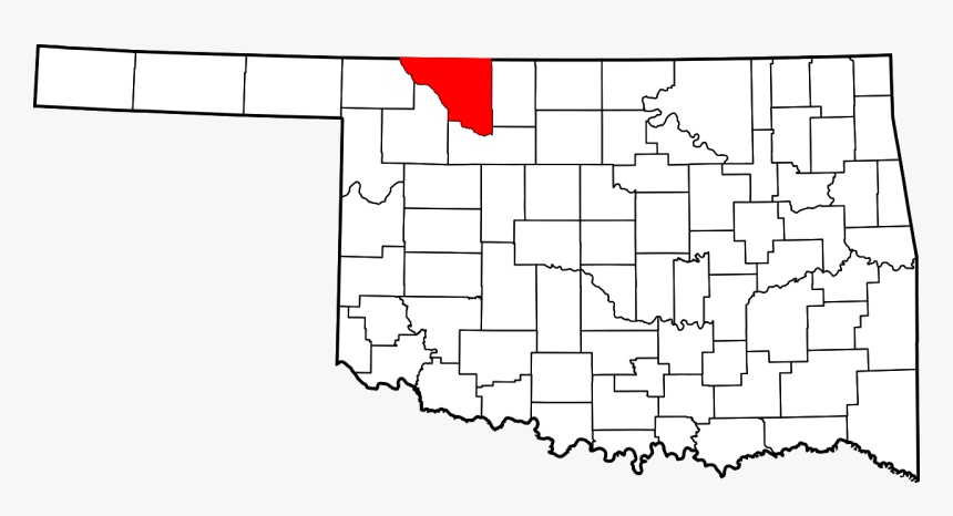 Weatherford Ok On Map, HD Png Download, Free Download