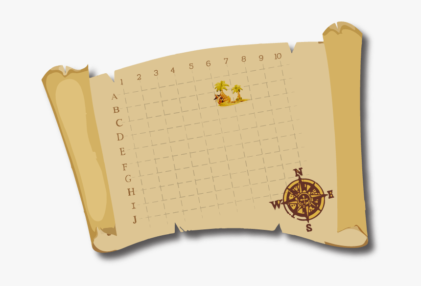 Watch The Video, Then Use This Old Treasure Map To - Illustration, HD Png Download, Free Download