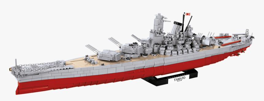 3083 Battleship Front - Cobi Yamato, HD Png Download, Free Download