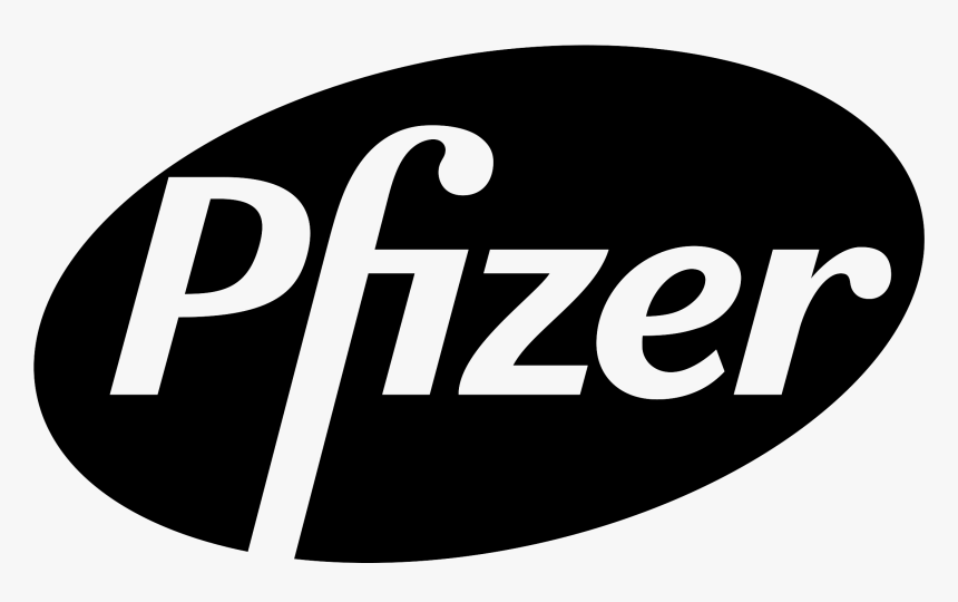 Pfizer Logo Black And White - Pfizer Logo Black And White Hd, HD Png Download, Free Download