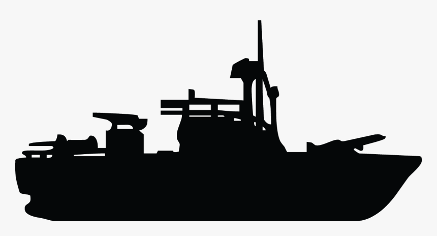 Ship United States Navy Patrol Boat, River Clip Art - Patrol Boat River Silhouette, HD Png Download, Free Download