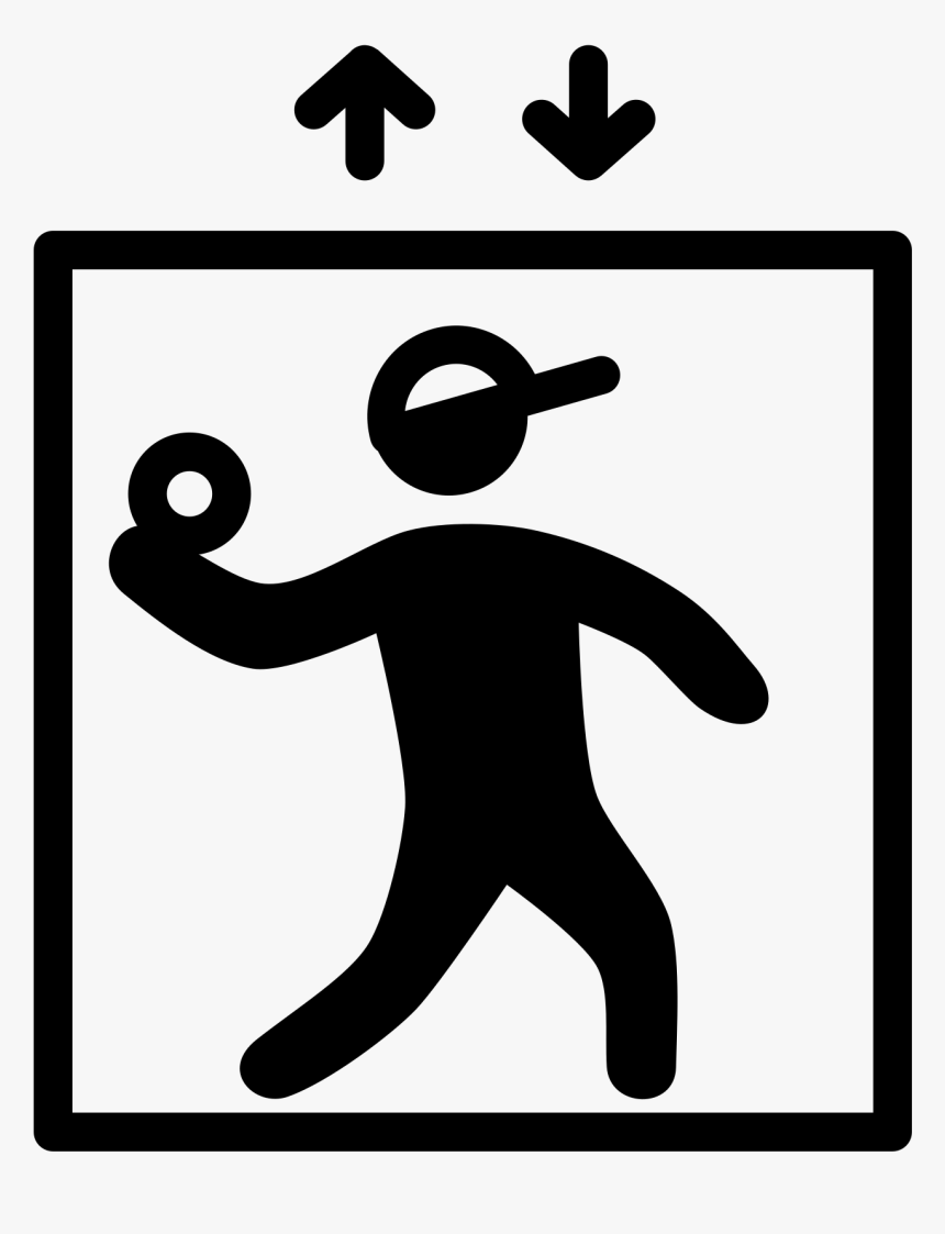 Elevator Vector Pitch - Elevator Pitch Black And White Clipart, HD Png Download, Free Download