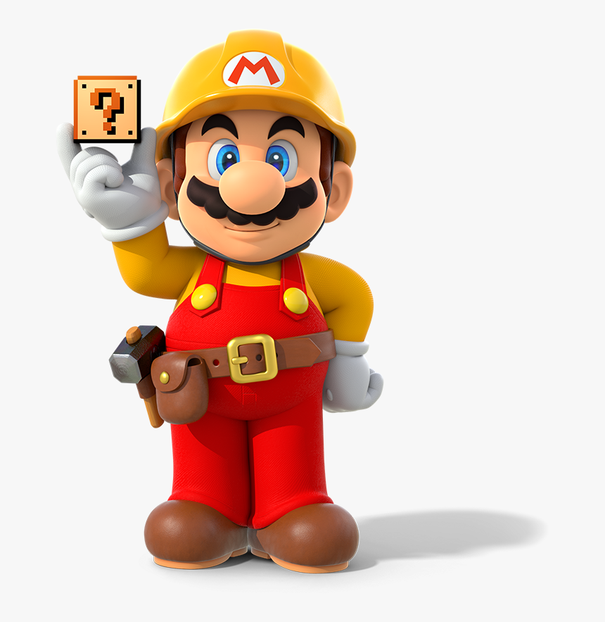 Mario Maker Png - Super Mario Maker Mario, Transparent Png, Free Download