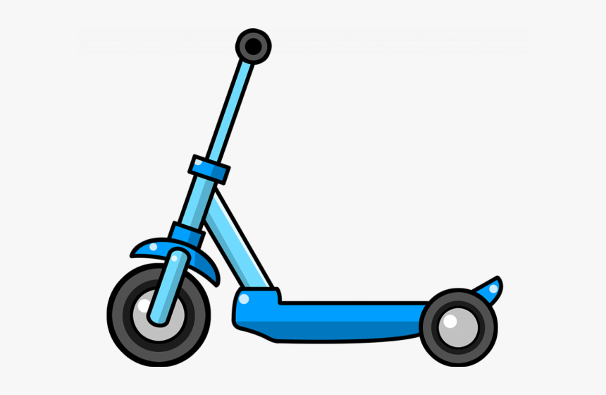 Scooter Clipart Gym - Scooter Clipart, HD Png Download, Free Download
