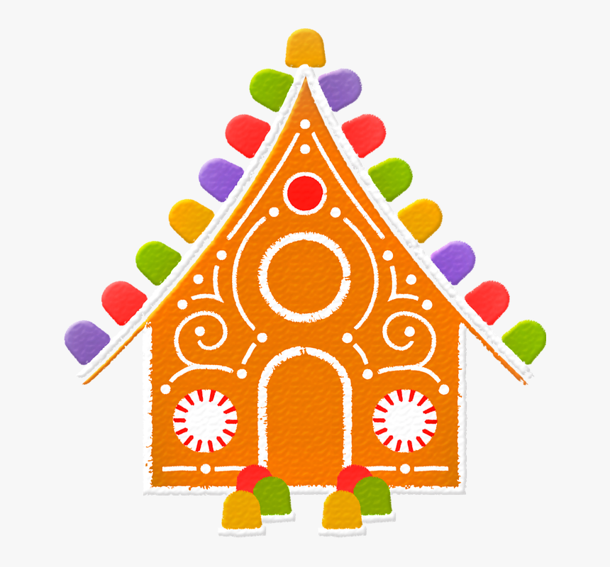 Gingerbread House, Christmas, Food, Sweet, Bake - Gingerbread House, HD Png Download, Free Download