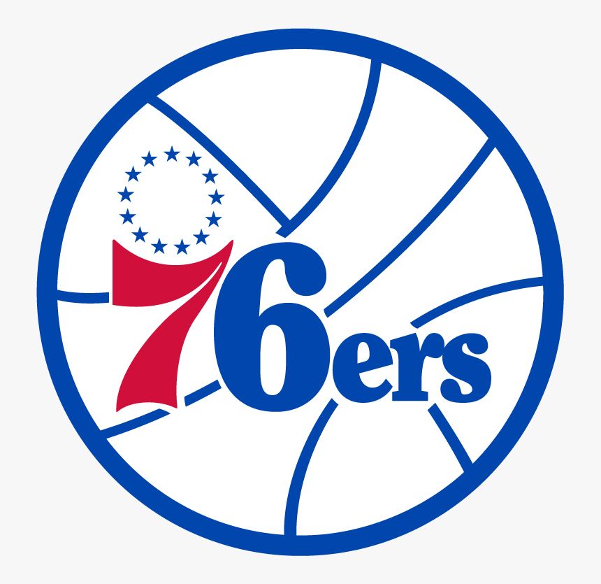 Transparent Blackhawks Png - Philadelphia 76ers Logo, Png Download, Free Download