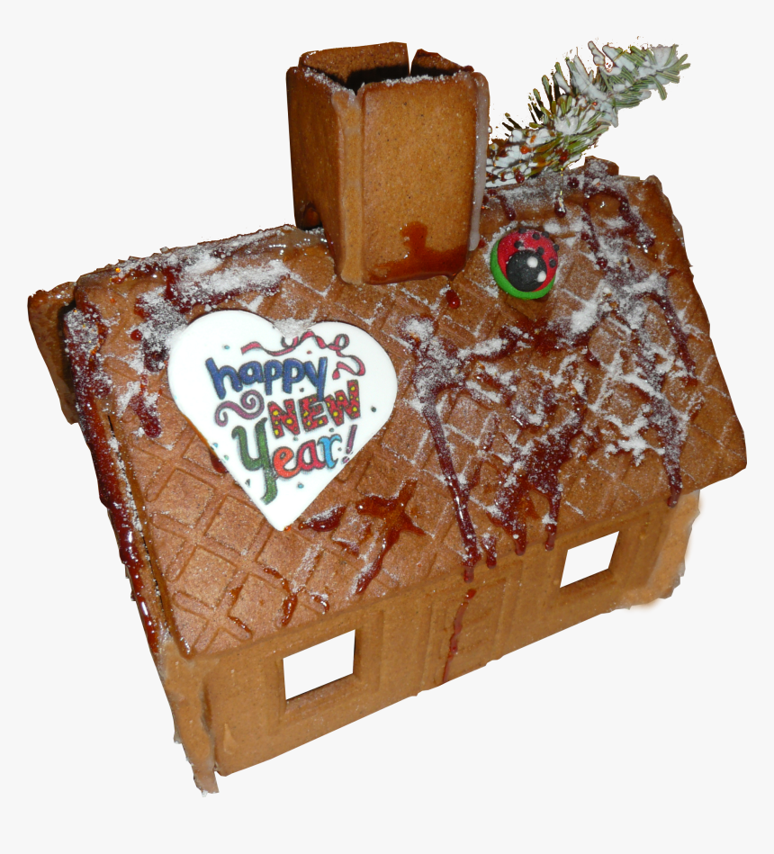 Gingerbread House 1430966 Nevit - Happy New Year, HD Png Download, Free Download