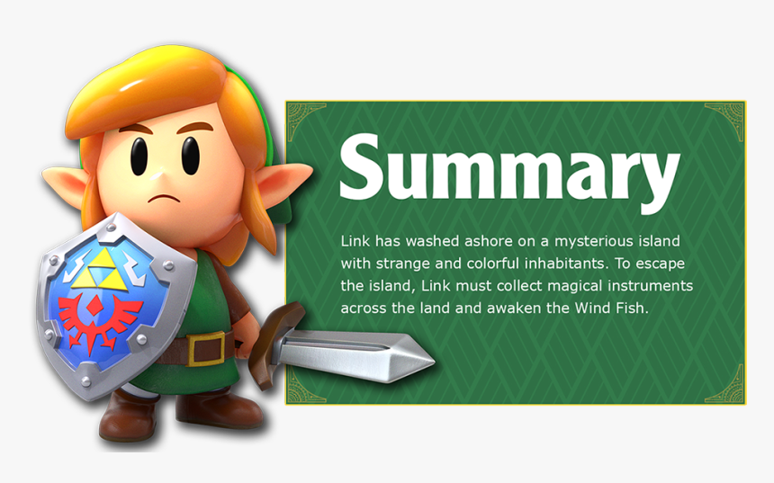 Zelda Link's Awakening Switch Png, Transparent Png, Free Download