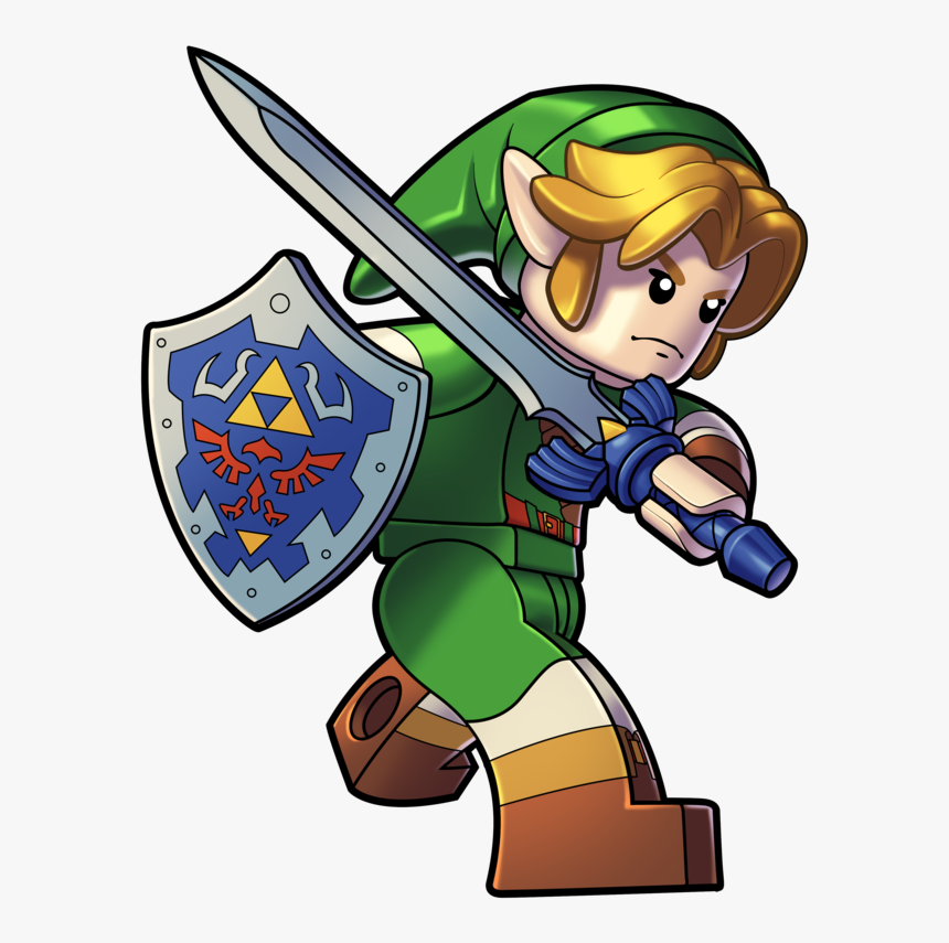 Collection Of Free Link Drawing Legend Zelda Download - Lego Legend Of Zelda Link, HD Png Download, Free Download