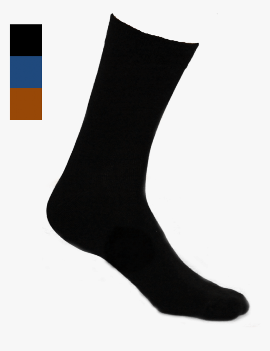 Socks Transparent - Black Crew Socks Transparent Background, HD Png Download, Free Download