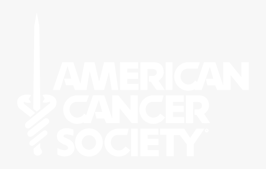 American Cancer Logo White2 - Poster, HD Png Download, Free Download