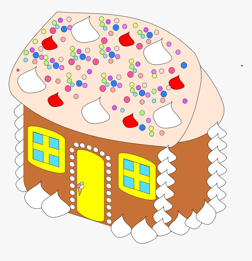 Hansel And Gretel House Cartoon, HD Png Download, Free Download