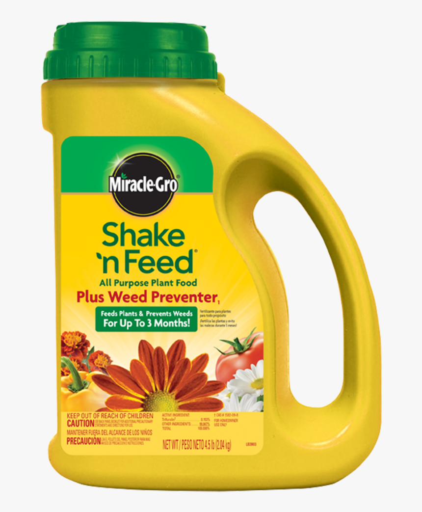 Miracle Gro Shake N Feed Fertilizer, HD Png Download, Free Download