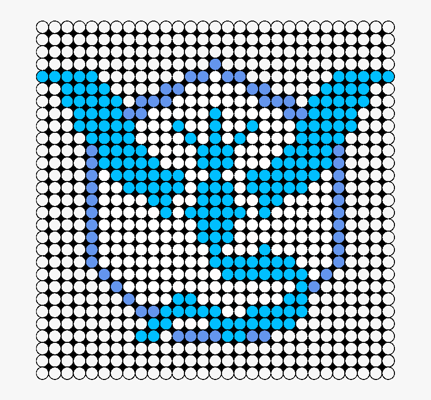 Team Mystic Perler Bead Pattern / Bead Sprite - Perler Bead Designs Square, HD Png Download, Free Download