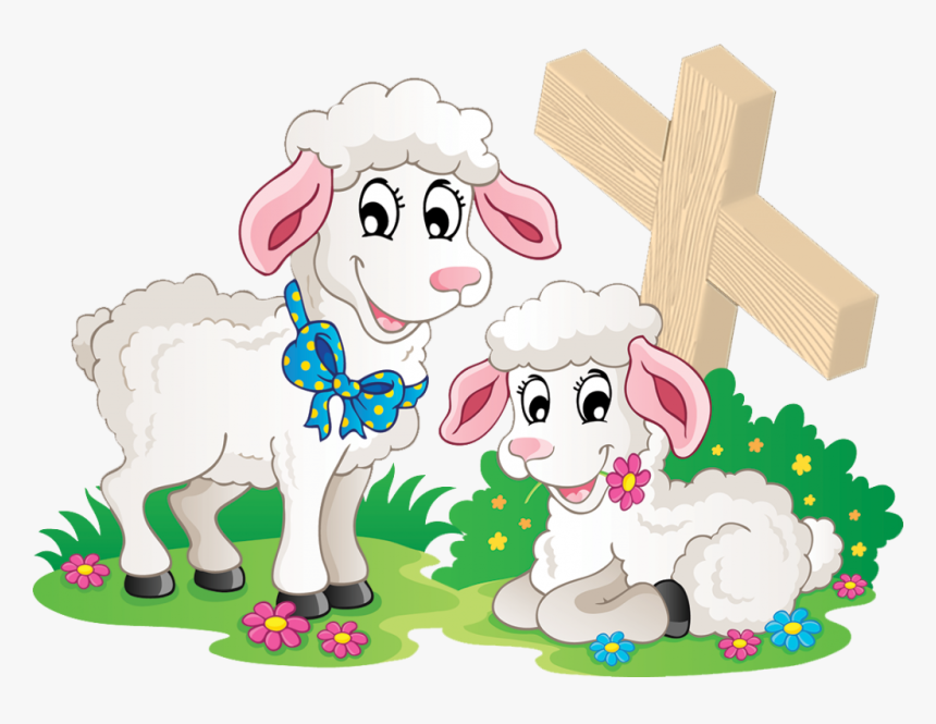 Little Lambs - Sheep And Lamb Clipart, HD Png Download, Free Download