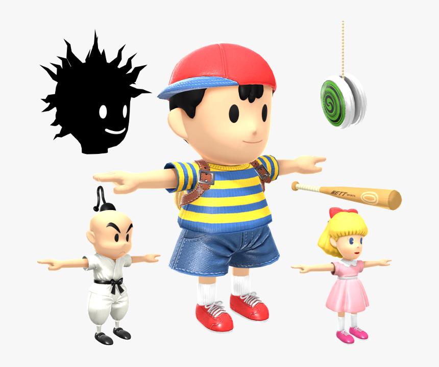 Download Zip Archive - Super Smash Bros Ultimate Ness, HD Png Download, Free Download