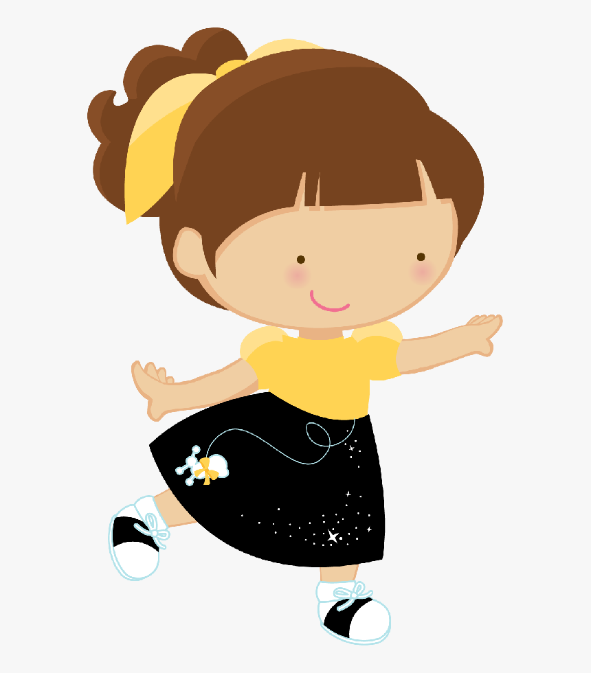 Little Dancing Girl - Girl Dancing Clipart, HD Png Download, Free Download