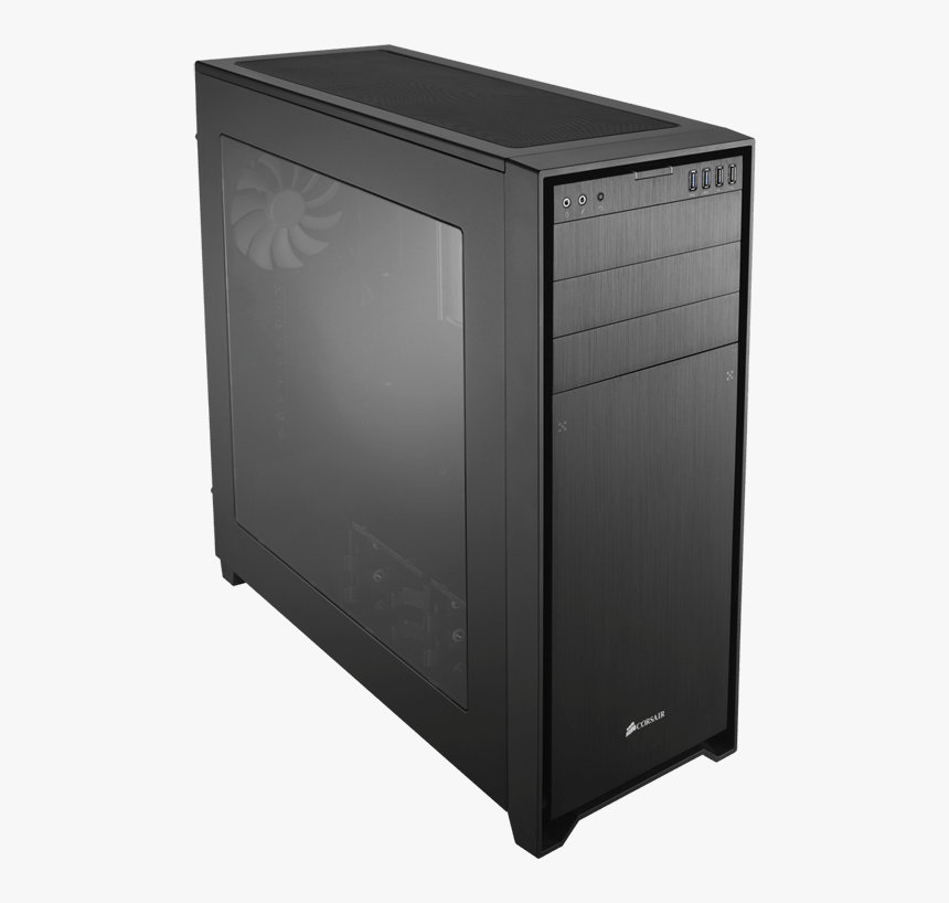 Computer Case Png - Corsair 750d Airflow Case, Transparent Png, Free Download