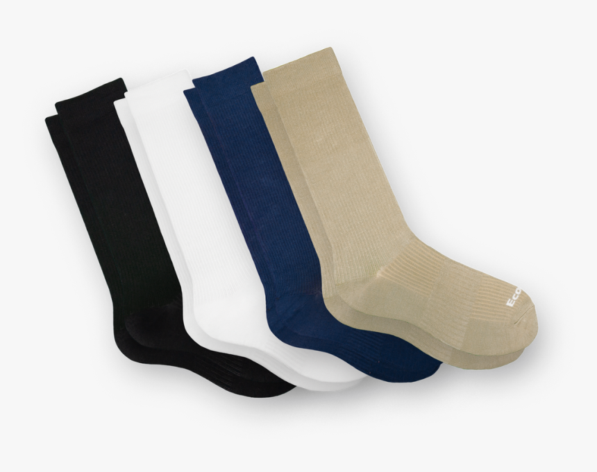 Ecosox Bamboo Compression Socks Otc - Socks, HD Png Download, Free Download