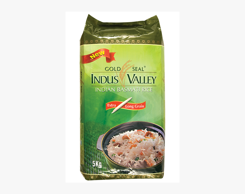 Buy Gold Seal Indus Valley Extra Long Grain Basmati - Indus Valley Basmati Rice, HD Png Download, Free Download