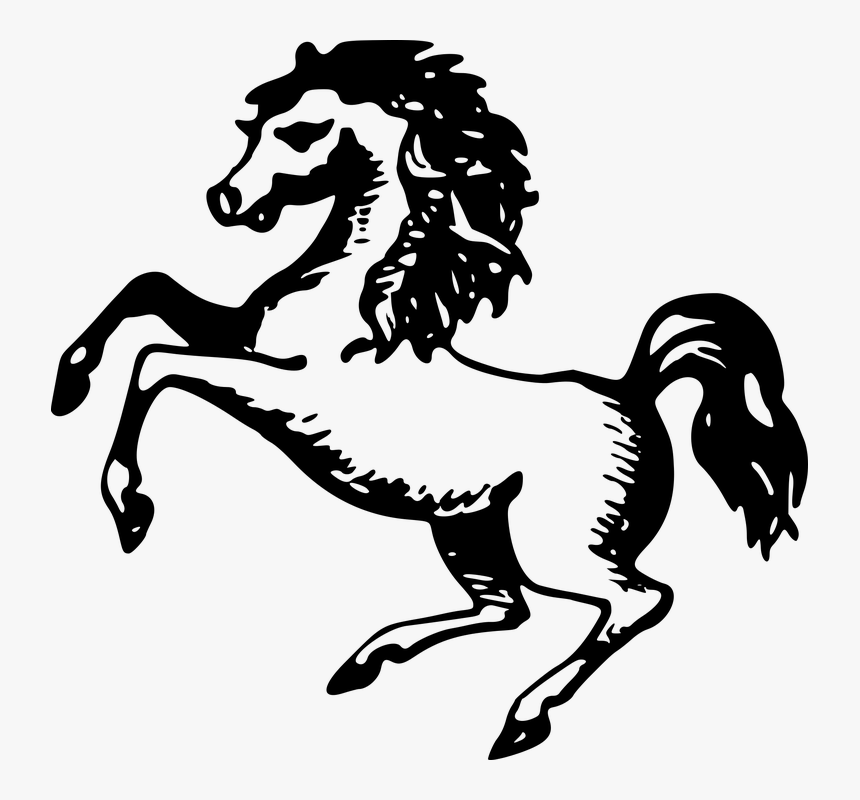 Stallion Horse Cliparts - Horse Child Icon Png, Transparent Png, Free Download
