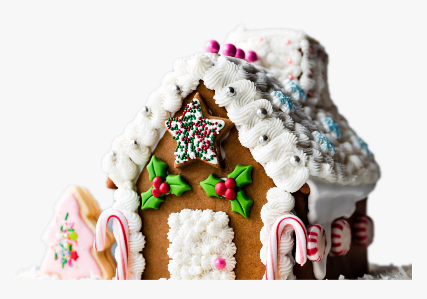 Gingerbread Man House Png Background Image - Gingerbread House Images Transparent Background, Png Download, Free Download