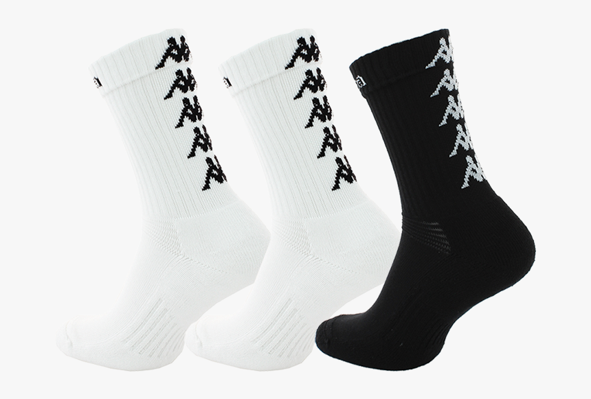 Kappa Chimido Socks 3 Pack - Kappa Socks, HD Png Download, Free Download