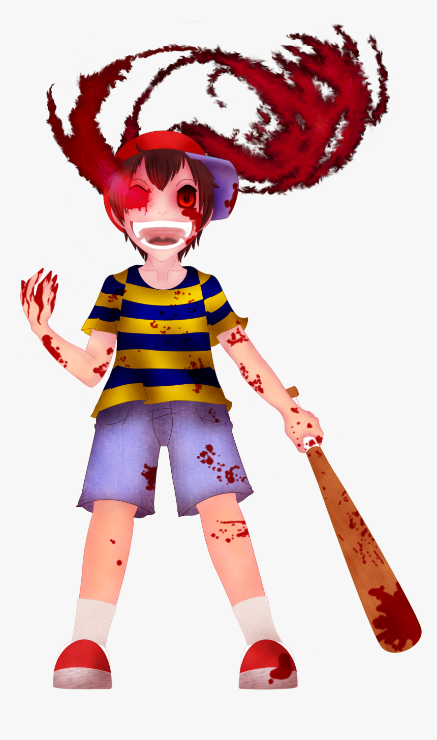 Ness Earthbound Giygas , Png Download - Earthbound Ness Ness Fanart, Transparent Png, Free Download