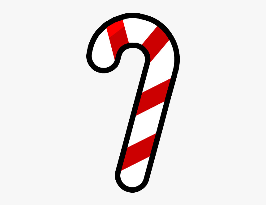 Candy Cane Gingerbread House Free Content Area Text - Candy Cane Clipart, HD Png Download, Free Download