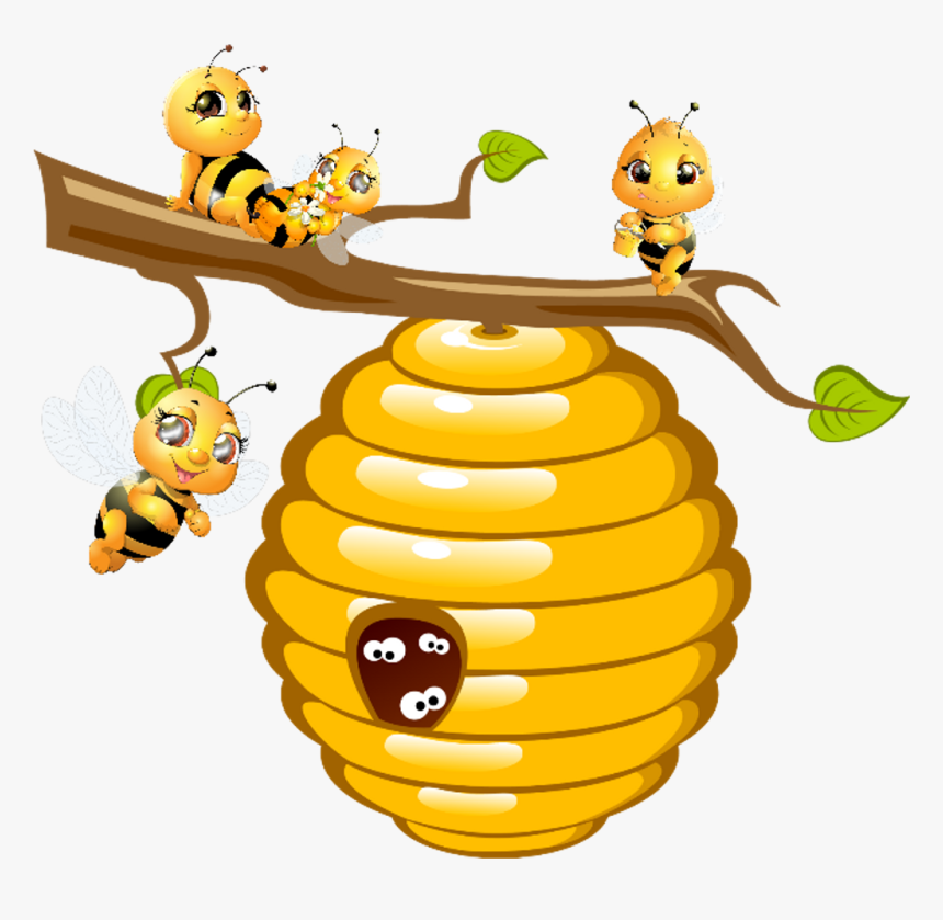 Bee Hive Cartoon Png