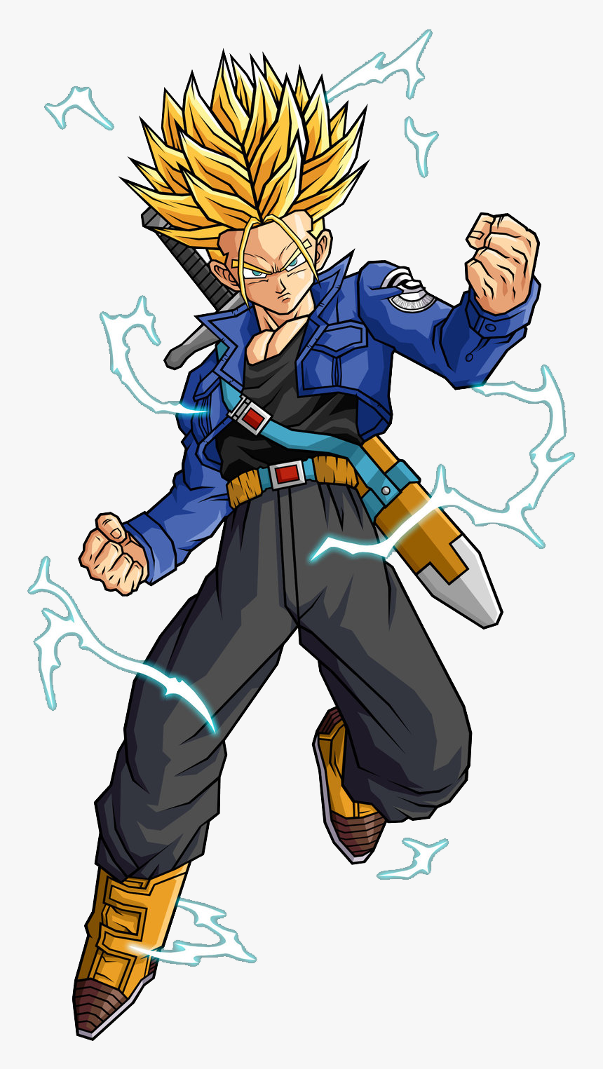 Dragon Ball Trunks Ssj2, HD Png Download, Free Download