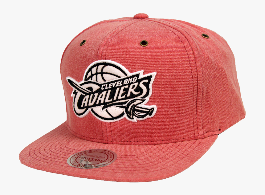 Ness Cleveland Cavaliers Red Overwashed Snapback - Cleveland Cavaliers, HD Png Download, Free Download