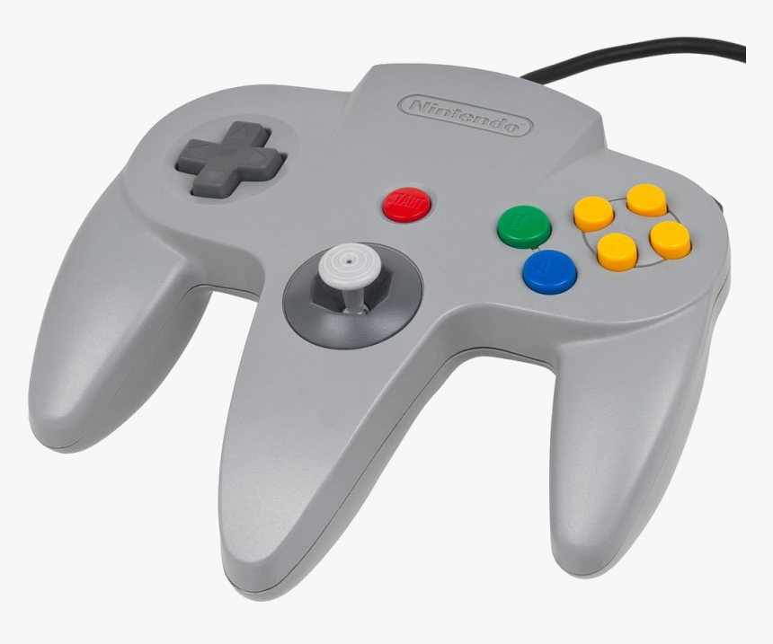 Transparent Nintendo 64 Controller Png - Nintendo 64 Controller, Png Download, Free Download