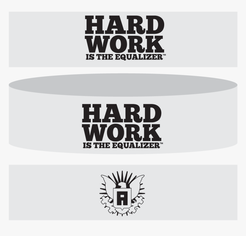 Hard Work Is The Equalizer Sweatband - Leaddesk, HD Png Download, Free Download