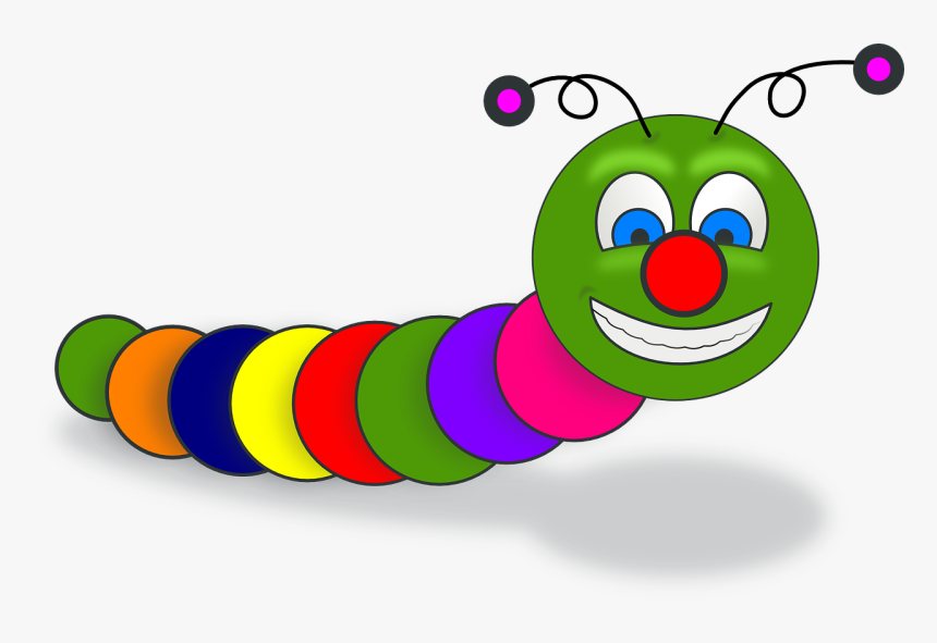 Inchworm Clipart Centipede - Worm Clipart, HD Png Download, Free Download