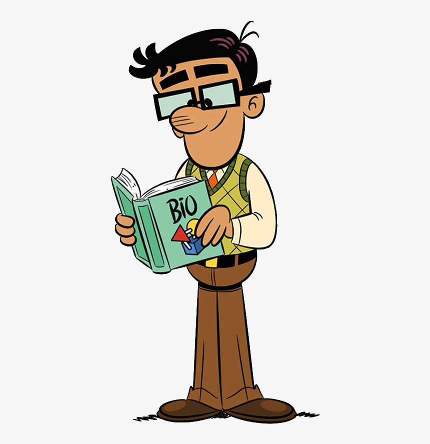 The Loud House Character Carlos Casagrande Reading - Carlos Casagrande Loud House, HD Png Download, Free Download