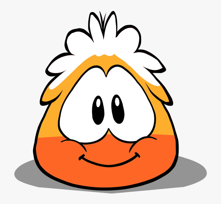 Candy Corn Puffle - Club Penguin Halloween Puffle, HD Png Download, Free Download