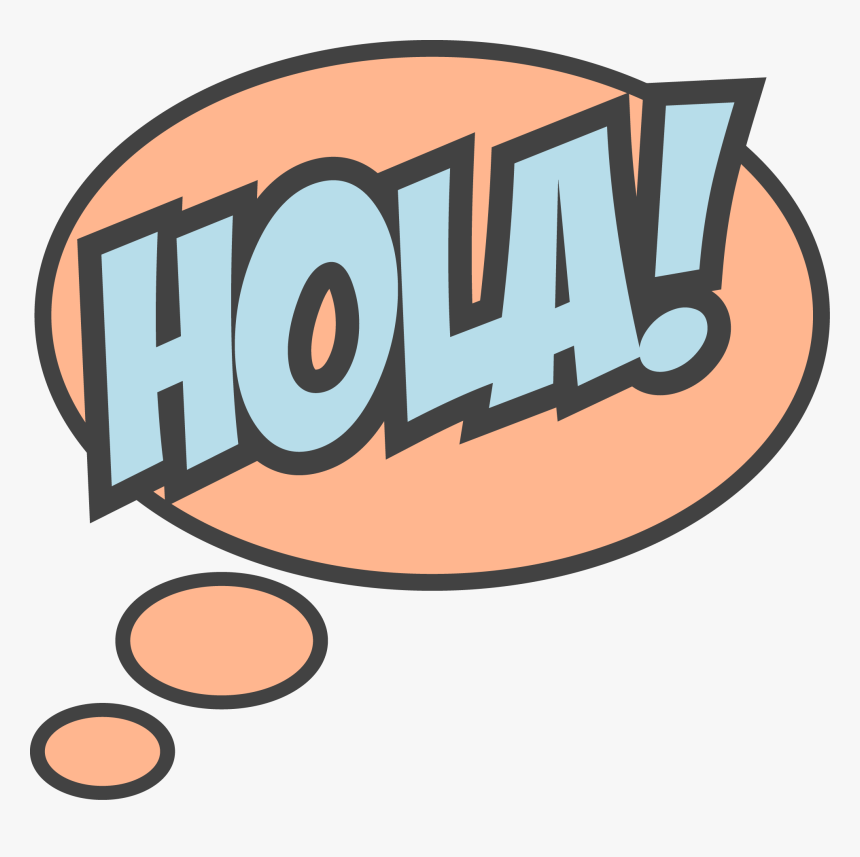 Spanish Clipart Spanish Club - Speaking Spanish Transparent, HD Png Download, Free Download