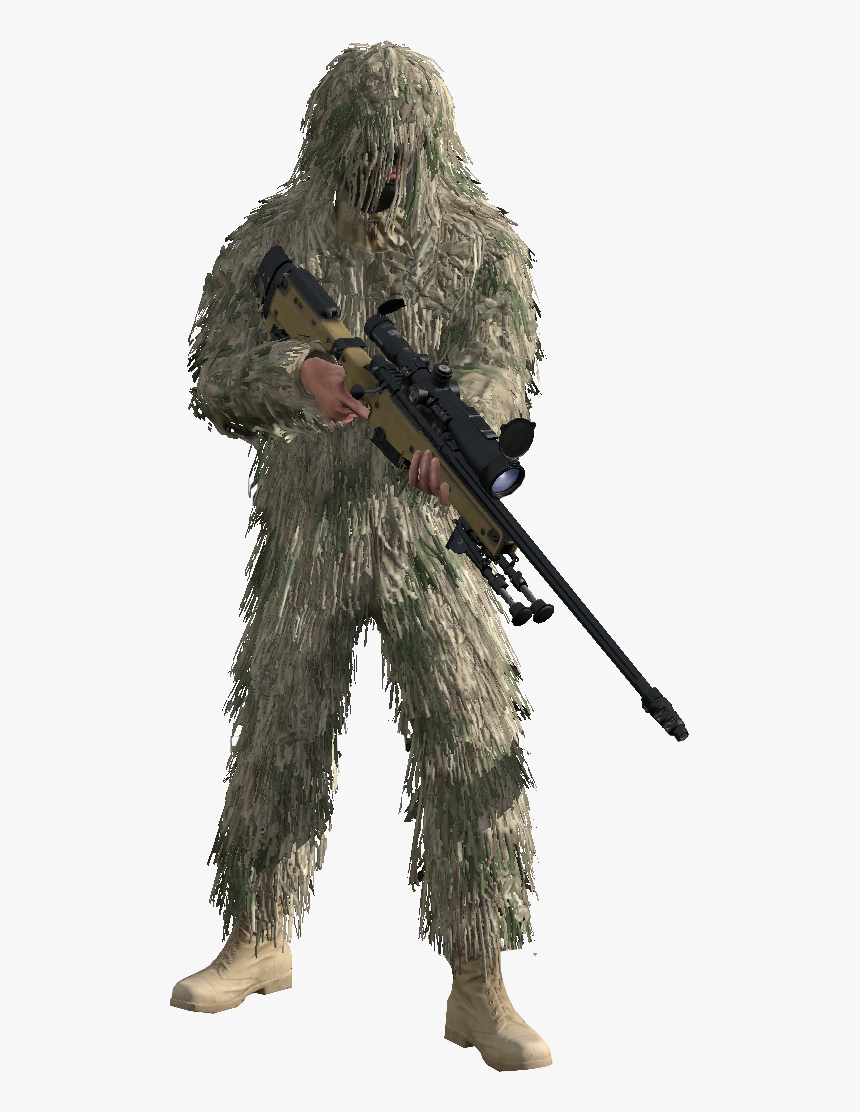 Call Of Duty Ghosts Sniper Png Download - Call Of Duty Mw1 Sniper, Transparent Png, Free Download