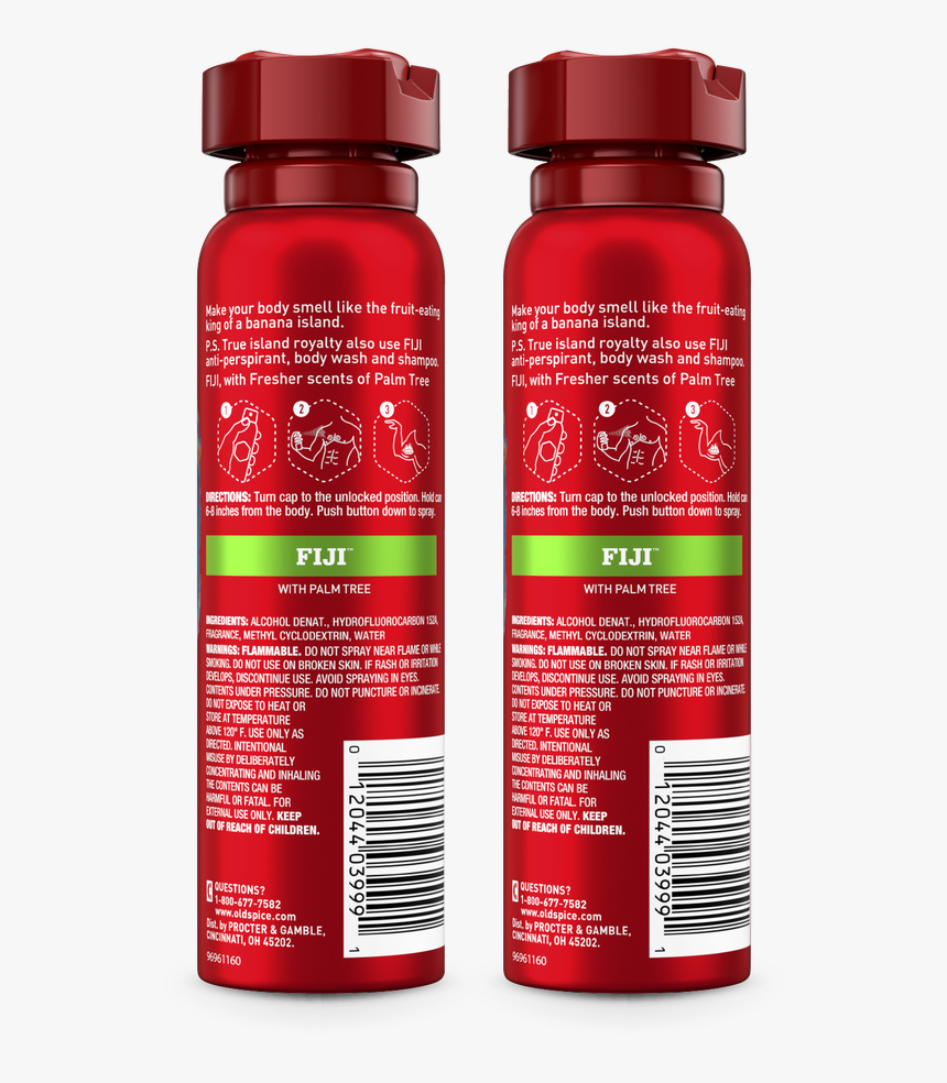 Fiji Fresher Collection Body Spray Krakengard Wild, HD Png Download, Free Download