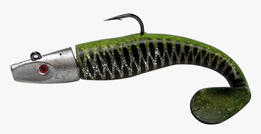 Al Gags Whip It Fish Chartreuse Mack Rattle Head - Sardine, HD Png Download, Free Download