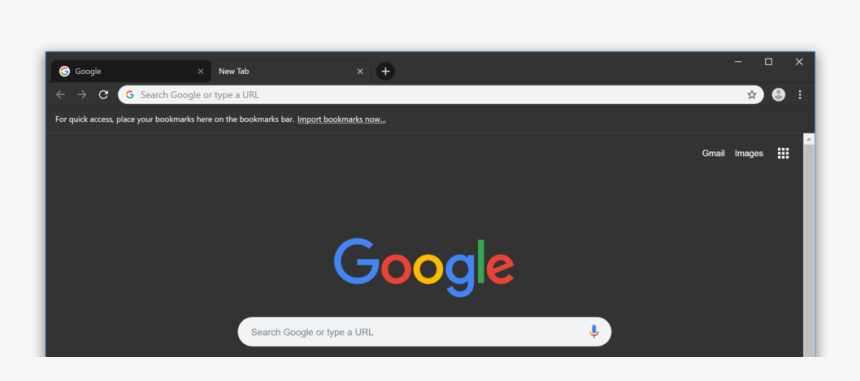 Google Chrome Dark Theme - Google Logo, HD Png Download, Free Download