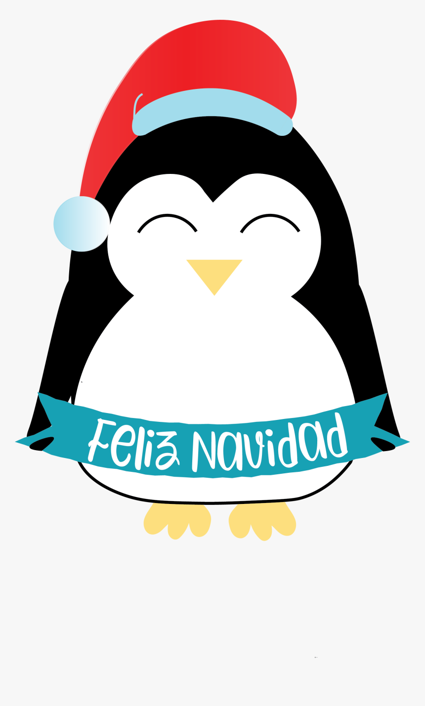 Free Christmas Clipart Feliz - Adã©lie Penguin, HD Png Download, Free Download