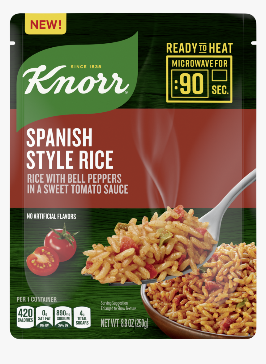 Spanish Style Rice - Knorr Ready To Heat, HD Png Download, Free Download