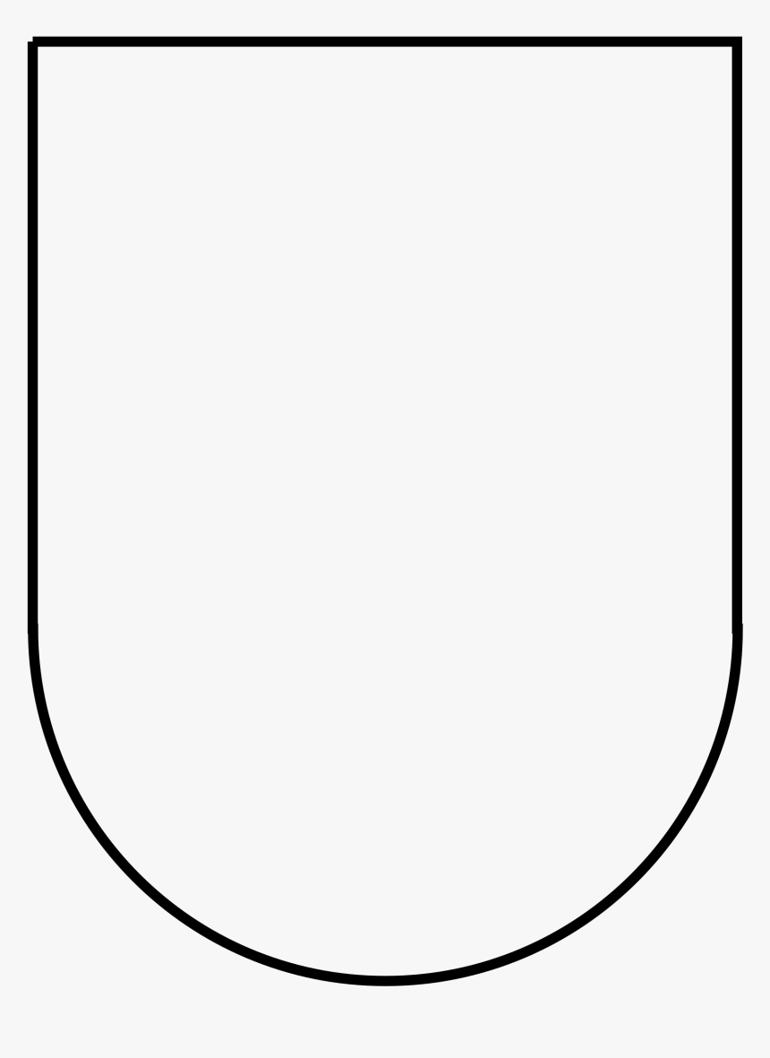 This Free Icons Png Design Of Portuguese Or Spanish - Simple Coat Of Arms Template, Transparent Png, Free Download